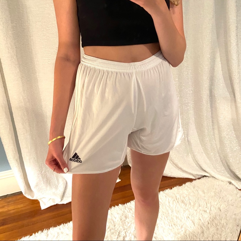 NWT white adidas climacool athletic shorts